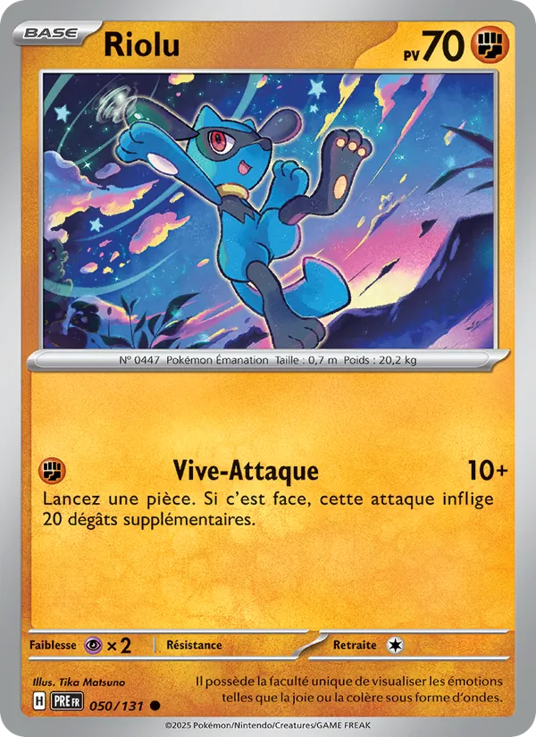 Riolu Évolutions Prismatiques 050/131