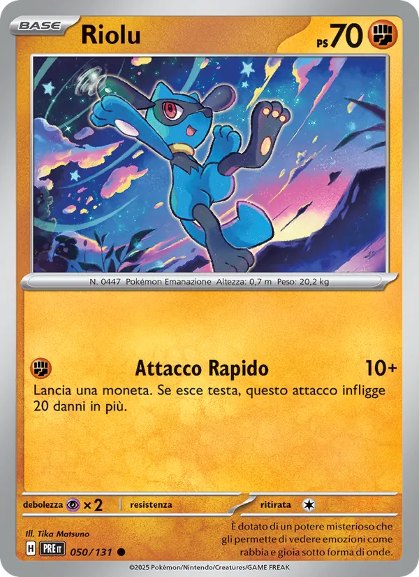 Riolu Evoluzioni Prismatiche 050/131