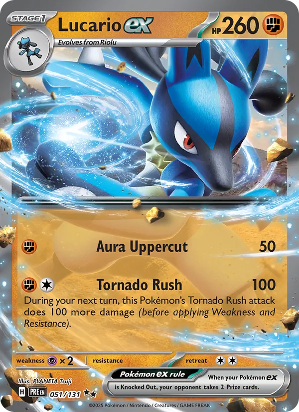 Lucario ex Prismatic Evolutions 051/131