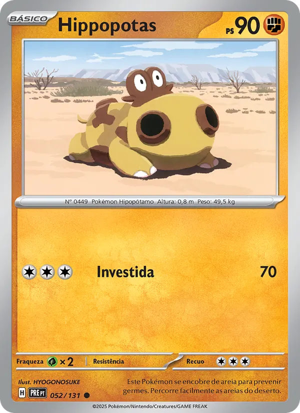 Hippopotas Evoluções Prismáticas 052/131