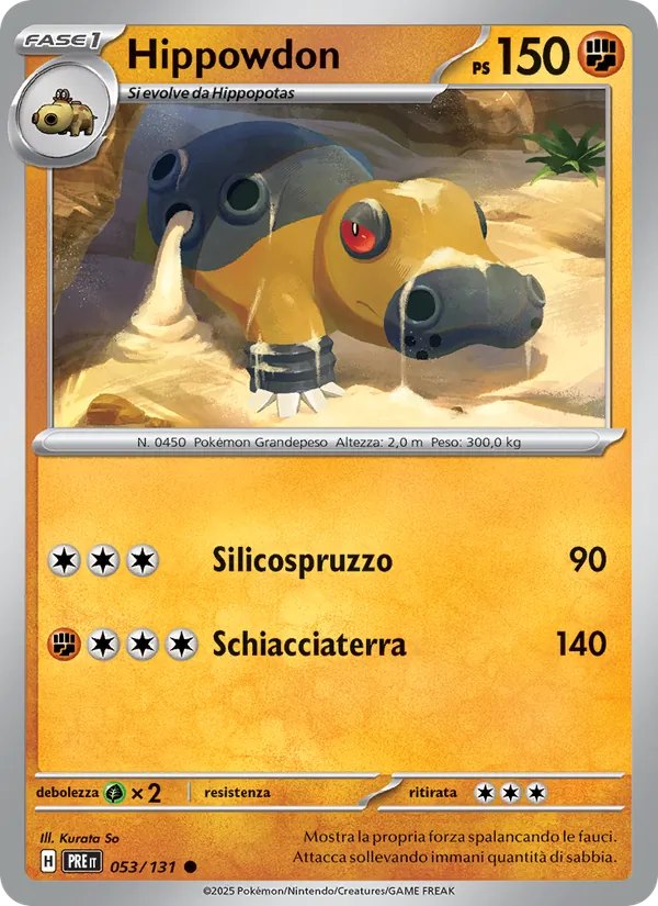 Hippowdon Evoluzioni Prismatiche 053/131