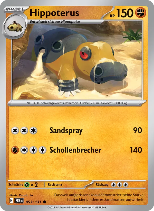 Hippoterus Prismatische Entwicklungen 053/131