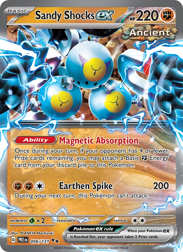 Sandy Shocks ex Prismatic Evolutions 056/131