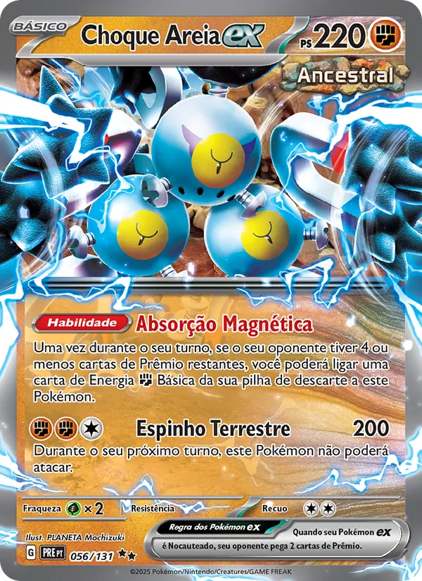 Choque Areia ex Evoluções Prismáticas 056/131