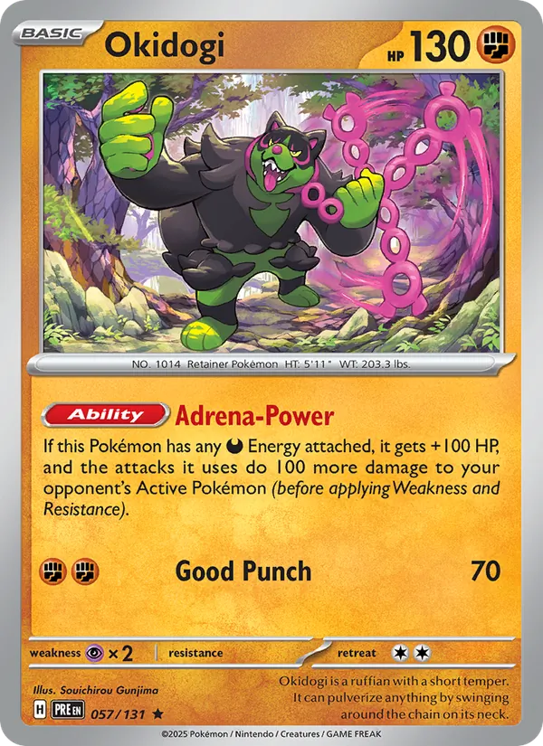 Okidogi Prismatic Evolutions 057/131