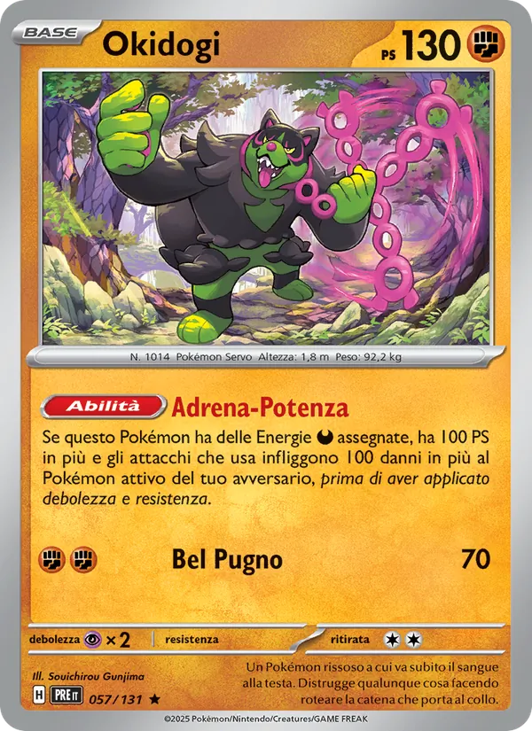 Okidogi Evoluzioni Prismatiche 057/131