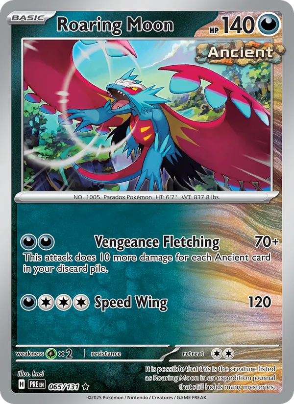 Roaring Moon Prismatic Evolutions 065/131