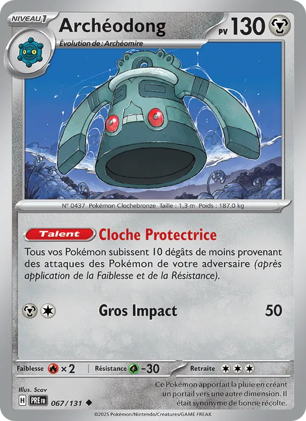 Archéodong Évolutions Prismatiques 067/131