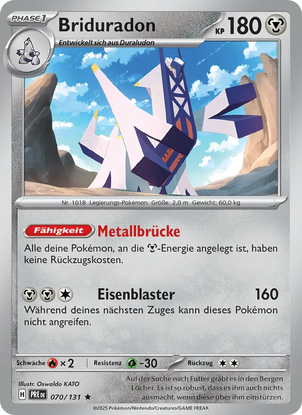 Briduradon Prismatische Entwicklungen 070/131
