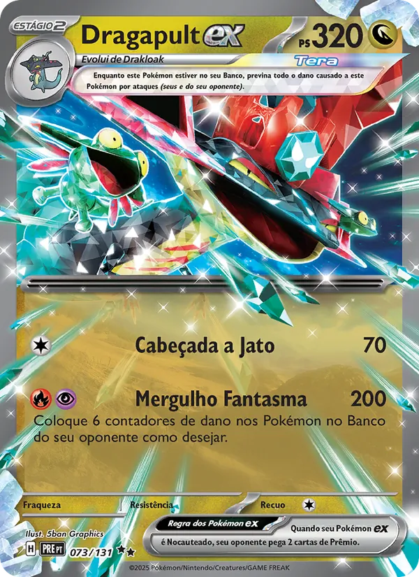 Dragapult ex Evoluções Prismáticas 073/131