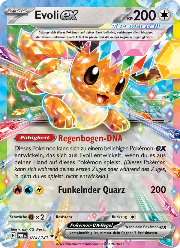 Evoli-ex Prismatische Entwicklungen 075/131