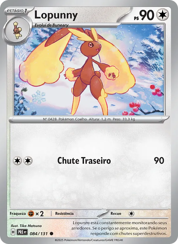 Lopunny Evoluções Prismáticas 084/131