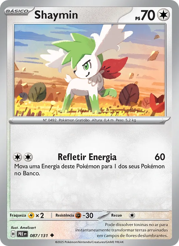 Shaymin Evoluções Prismáticas 087/131