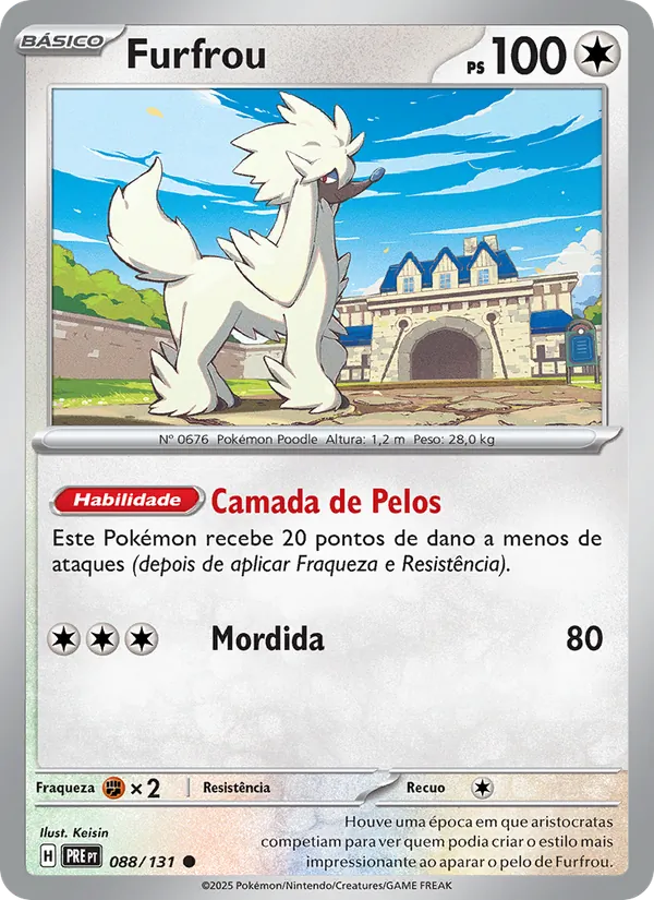 Furfrou Evoluções Prismáticas 088/131