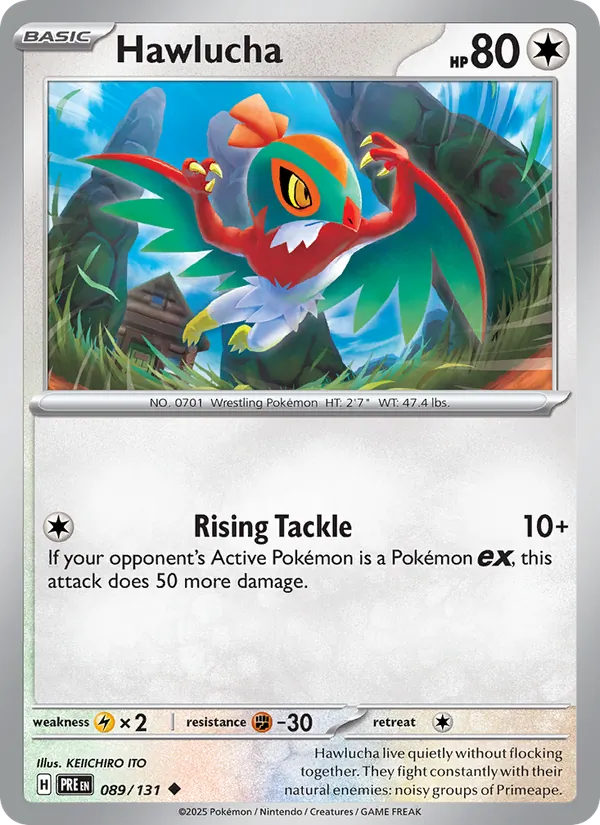 Hawlucha Prismatic Evolutions 089/131