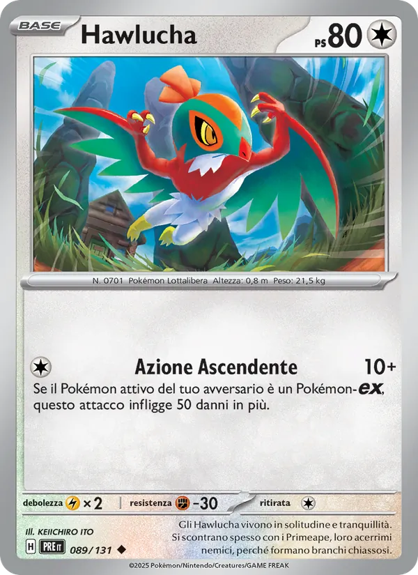 Hawlucha Evoluzioni Prismatiche 089/131