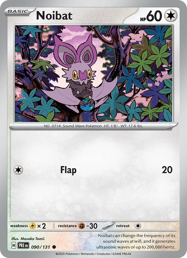 Noibat Prismatic Evolutions 090/131