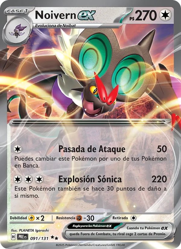 Noivern ex Evoluciones Prismáticas 091/131