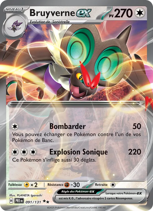 Bruyverne-ex Évolutions Prismatiques 091/131