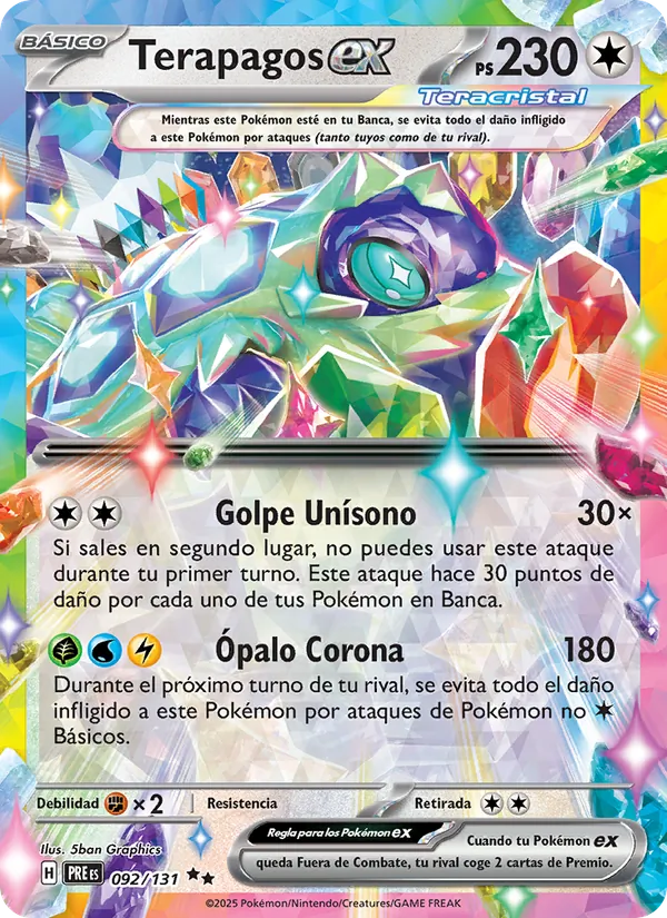 Terapagos ex Evoluciones Prismáticas 092/131