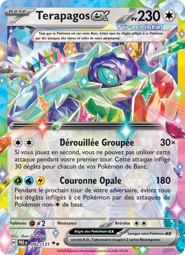 Terapagos-ex Évolutions Prismatiques 092/131