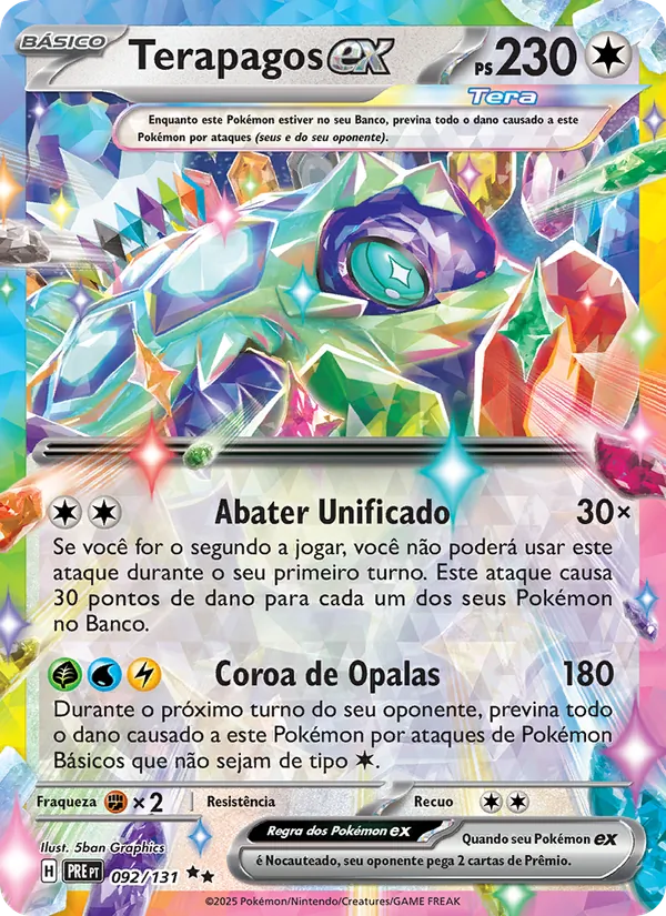 Terapagos ex Evoluções Prismáticas 092/131