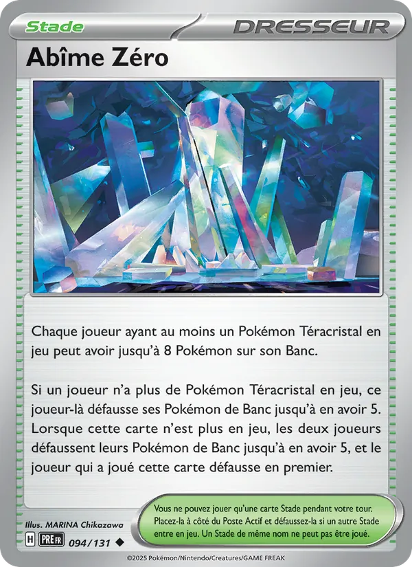 Abîme Zéro Évolutions Prismatiques 094/131