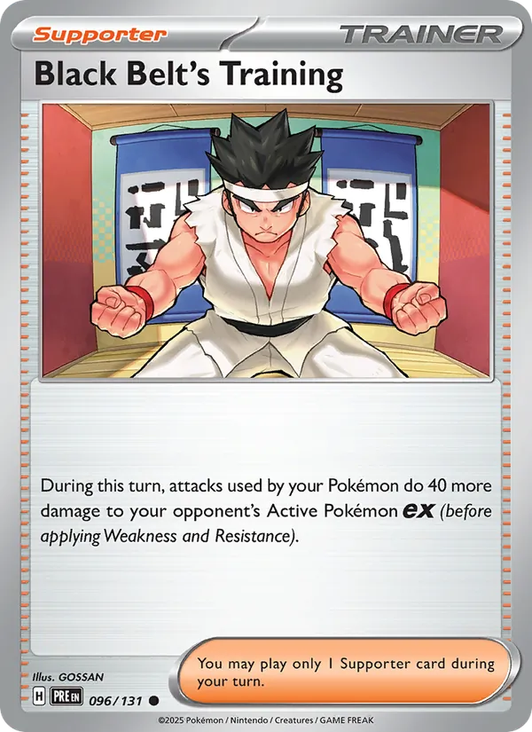 Black Belt's Training Prismatic Evolutions 096/131