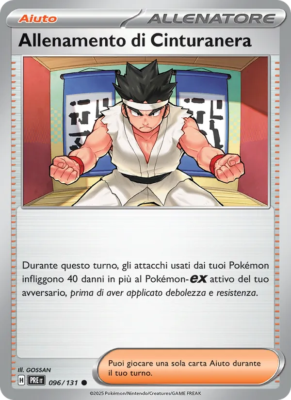 Allenamento di Cinturanera Evoluzioni Prismatiche 096/131