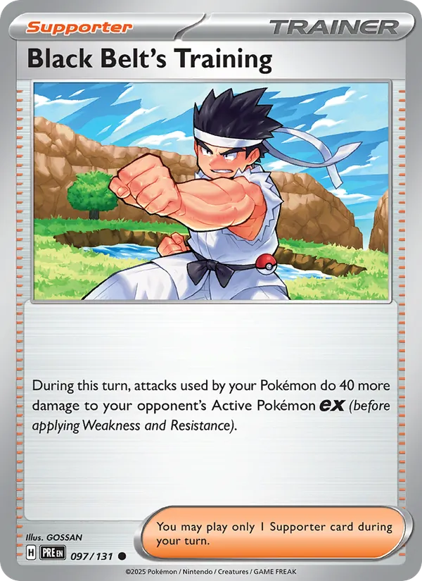 Black Belt's Training Prismatic Evolutions 097/131