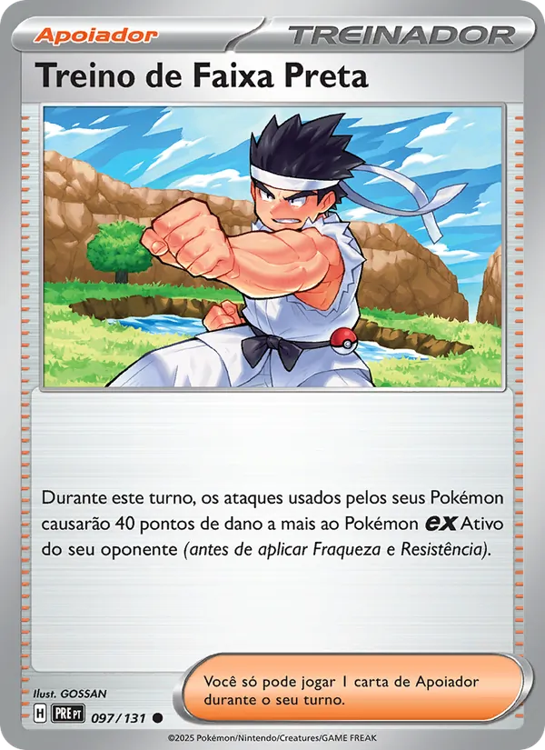 Treino de Faixa Preta Evoluções Prismáticas 097/131