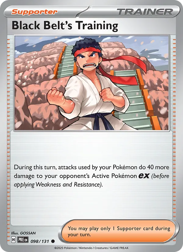 Black Belt's Training Prismatic Evolutions 098/131