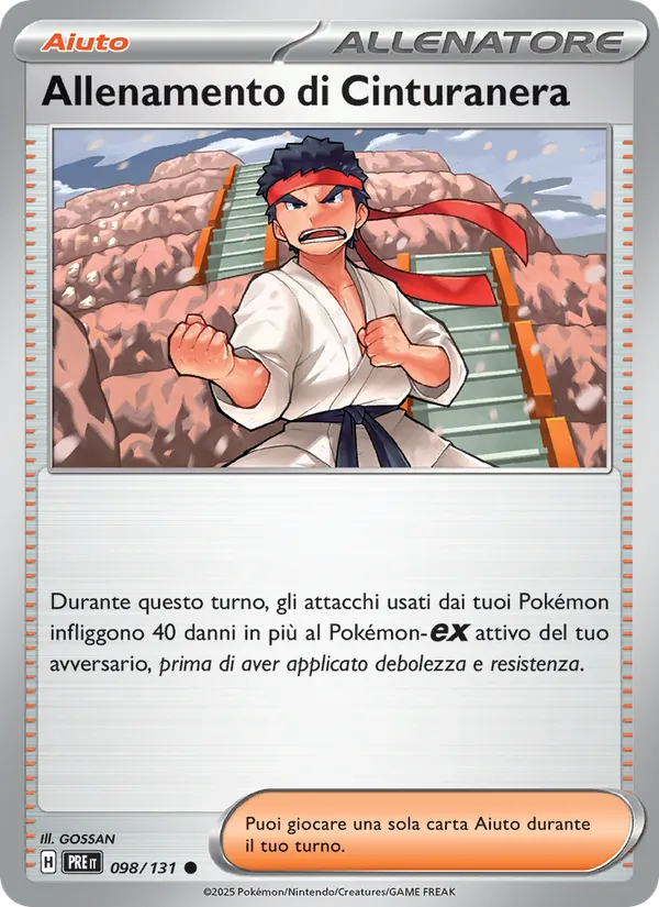 Allenamento di Cinturanera Evoluzioni Prismatiche 098/131