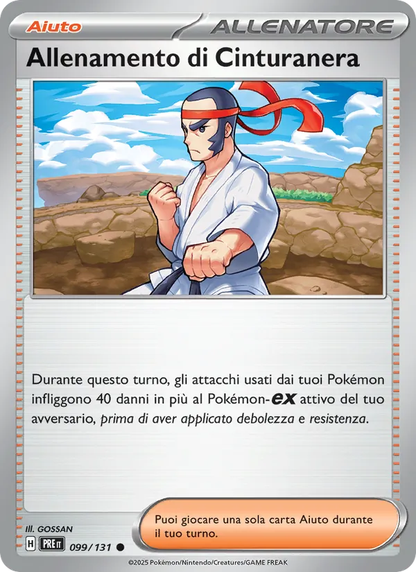 Allenamento di Cinturanera Evoluzioni Prismatiche 099/131