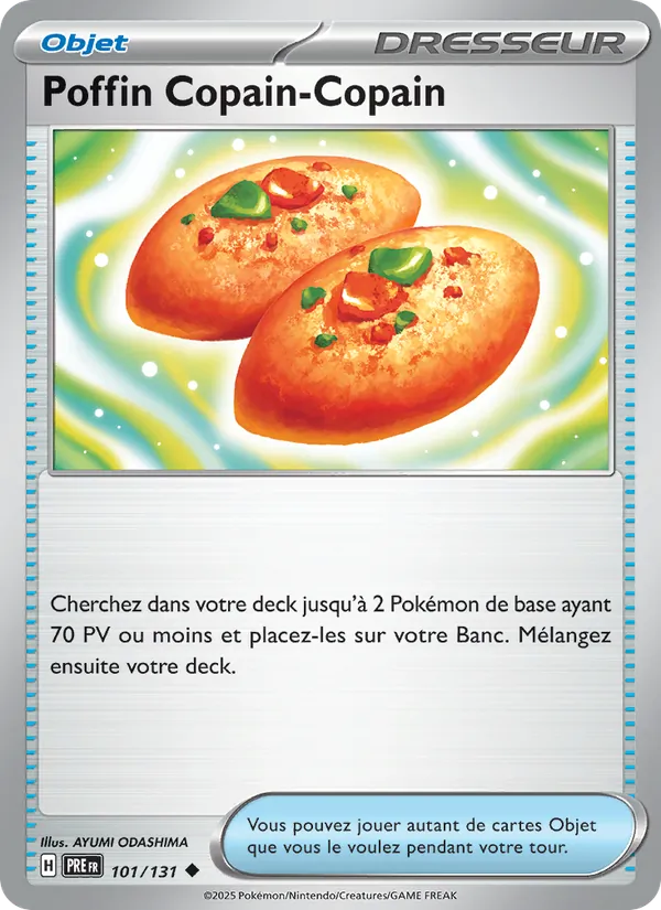 Poffin Copain-Copain Évolutions Prismatiques 101/131