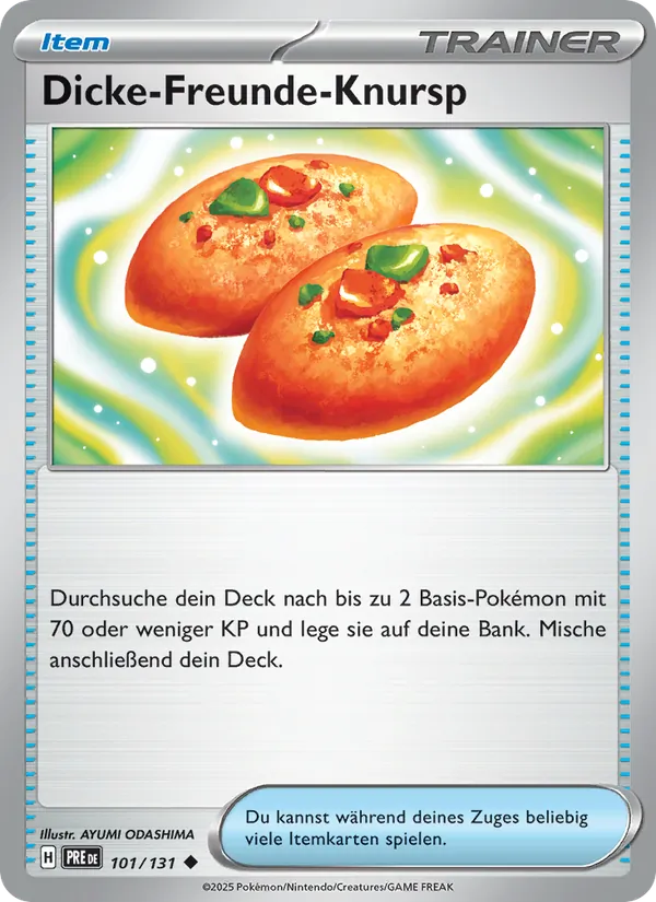 Dicke-Freunde-Knursp Prismatische Entwicklungen 101/131