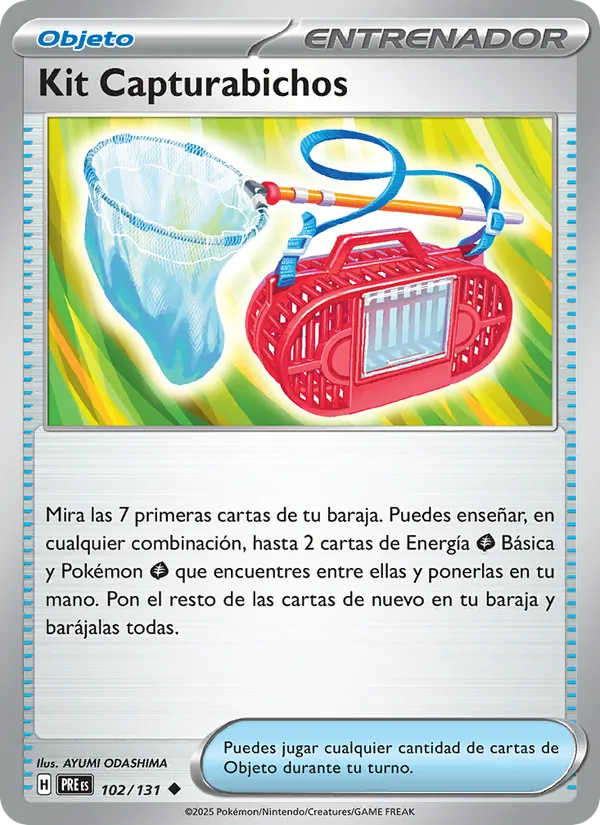 Kit Capturabichos Evoluciones Prismáticas 102/131