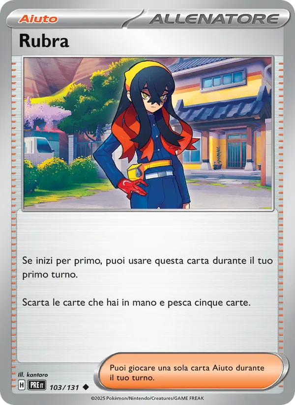 Rubra Evoluzioni Prismatiche 103/131