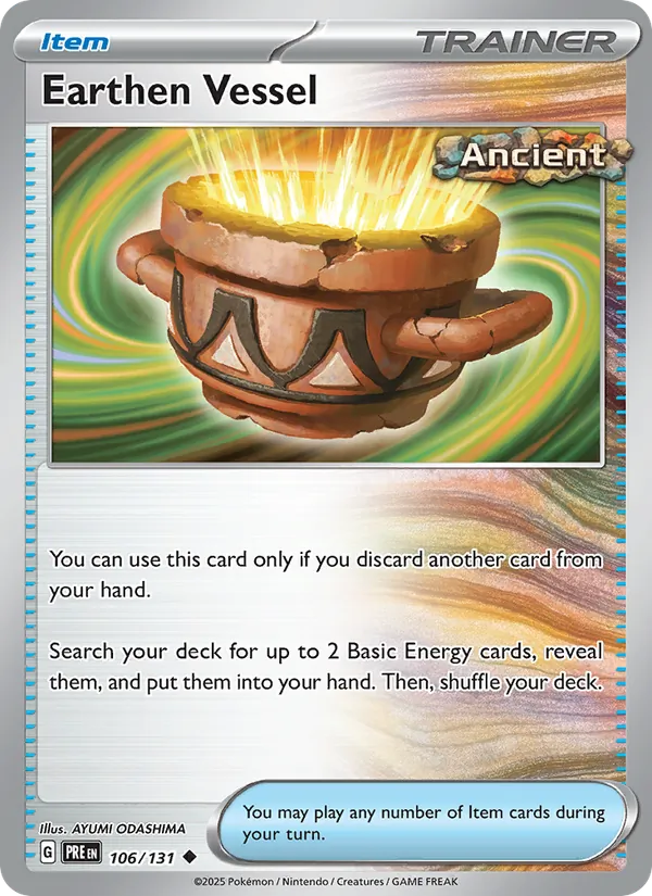 Earthen Vessel Prismatic Evolutions 106/131