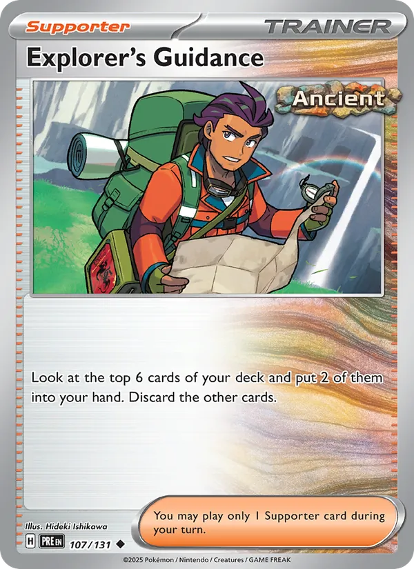 Explorer's Guidance Prismatic Evolutions 107/131