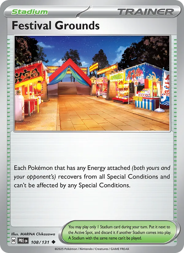 Festival Grounds Prismatic Evolutions 108/131