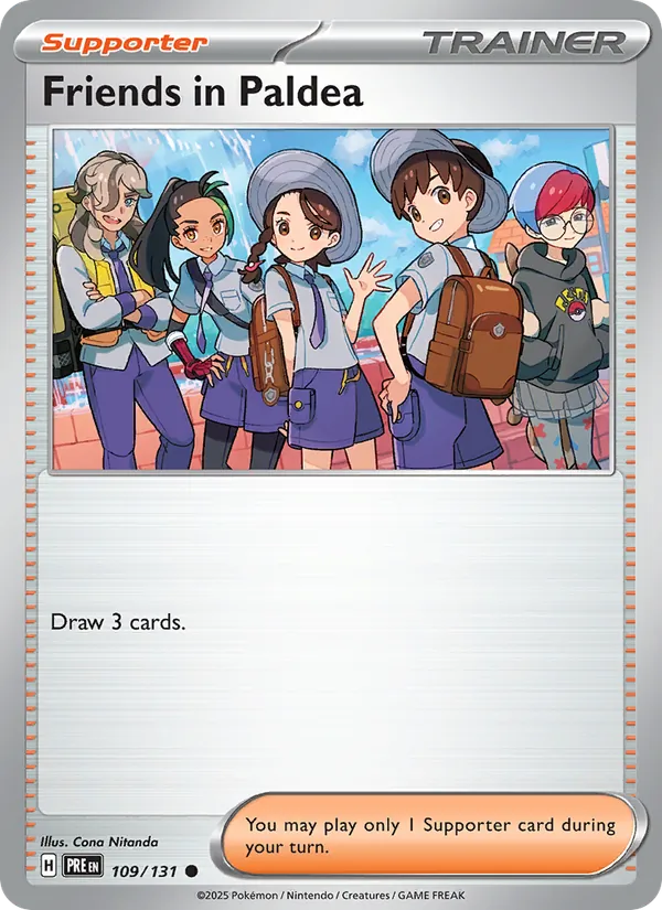 Friends in Paldea Prismatic Evolutions 109/131