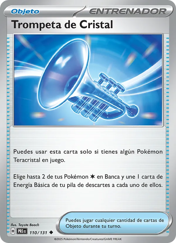 Trompeta de Cristal Evoluciones Prismáticas 110/131