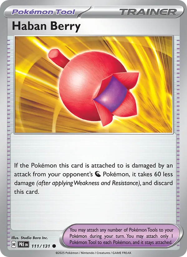 Haban Berry Prismatic Evolutions 111/131
