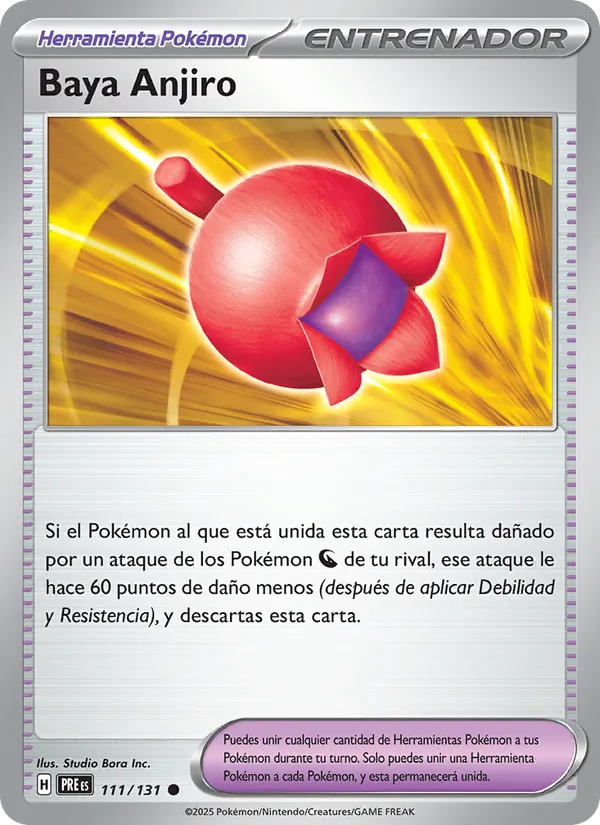 Baya Anjiro Evoluciones Prismáticas 111/131