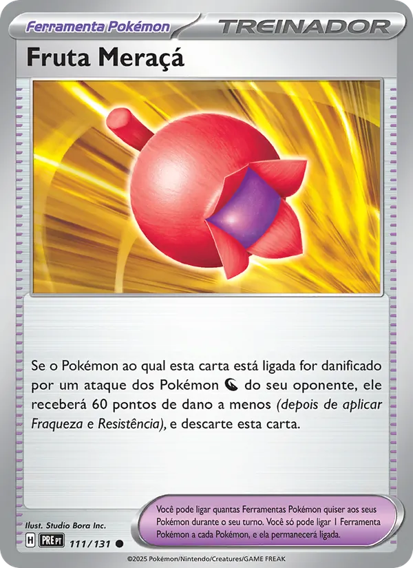 Fruta Meraçá Evoluções Prismáticas 111/131