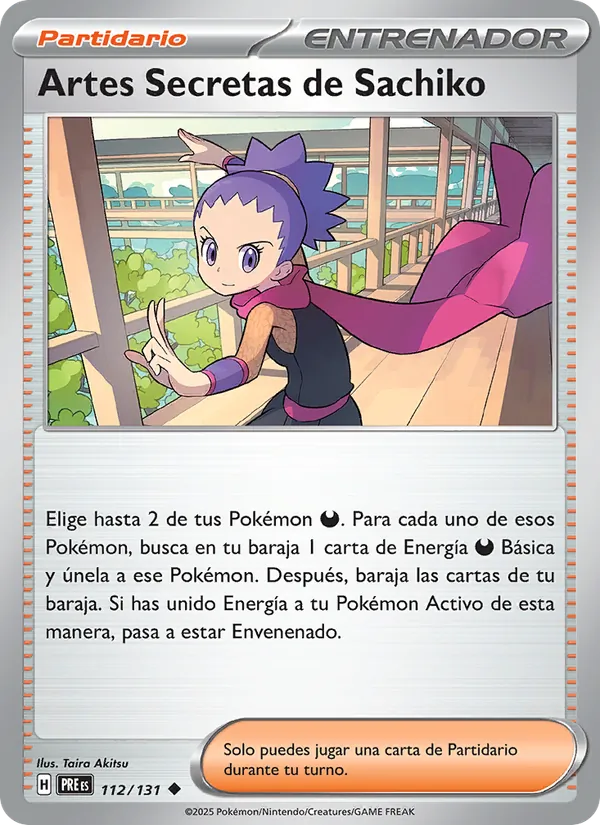 Artes Secretas de Sachiko Evoluciones Prismáticas 112/131