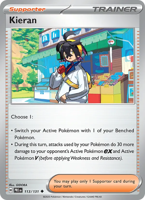 Kieran Prismatic Evolutions 113/131