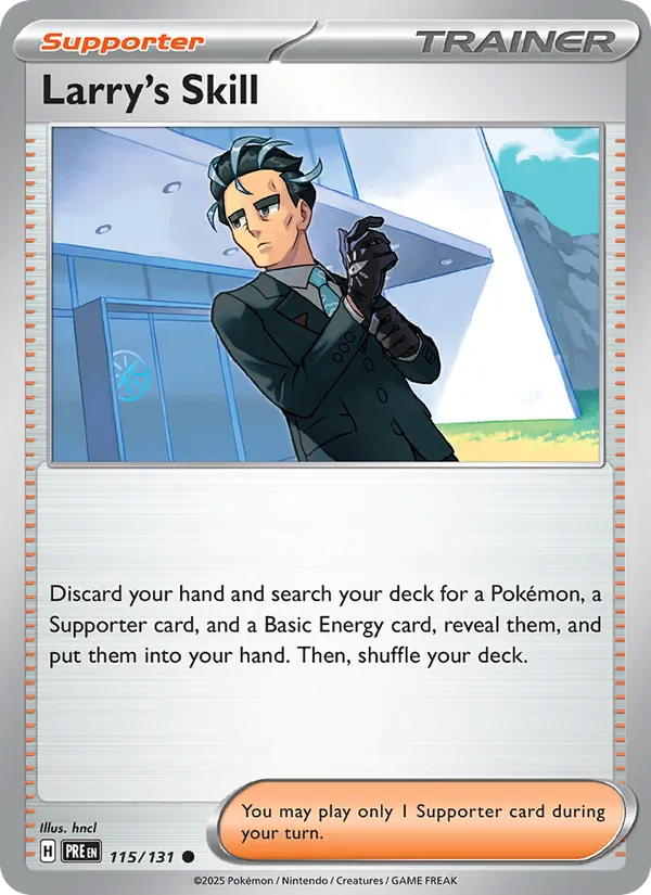 Larry's Skill Prismatic Evolutions 115/131