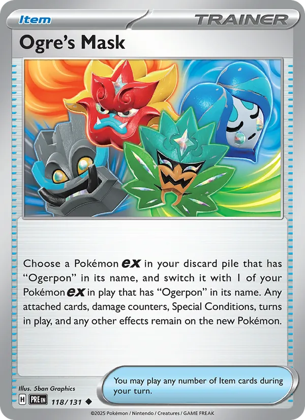 Ogre's Mask Prismatic Evolutions 118/131